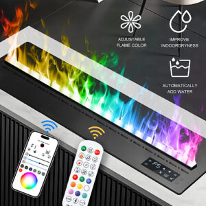 Mexhom Dampfkamin, APP-mehrfarbig, 120 cm