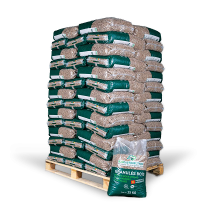 Holzpellets – Biodivision – 15-kg-Sack – Bild 4